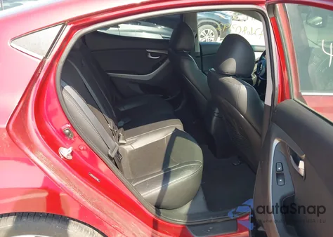 2016 Hyundai Elantra Limited из США, поврежденный, VIN 5NPDH4AE3GH773926